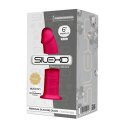 SilexD Model 2 6" Różowe Dildo Silikon Silexpan Premium BOX