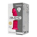 SilexD Model 2 6" Różowe Dildo Silikon Silexpan Premium BOX