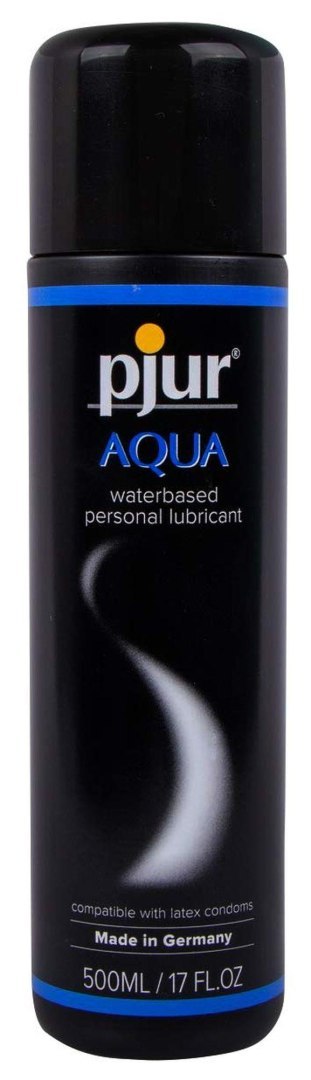 Pjur AQUA Lubrykant Wodny 500 ml Nawilżający Żel Premium