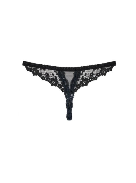 Prezent DZIEŃ KOBIET Wycięte erotyczne stringi otwarte obsessive l/xl