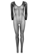 Bielizna-SHEER LONG SLEEVES BODYSTOCKING OS
