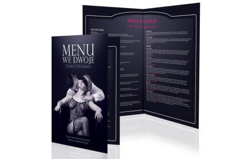 Gra Eroticzna Grajmy Razem Menu We Dwoje Duże Karty A4 Dla Par