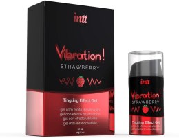 Żel Rozgrzewający Dla Kobiet Truskawka Spray 15ml Intt Strawberry