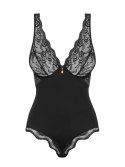 Erotyczne czarne sex body koronka obsessive s/m