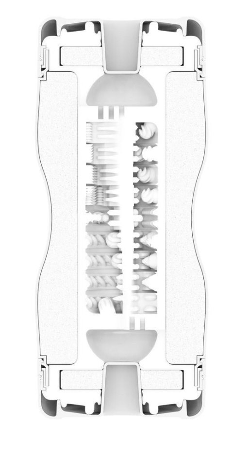 Masturbator Double Hole Cup 15 cm Podwójna Stymulacja Soft