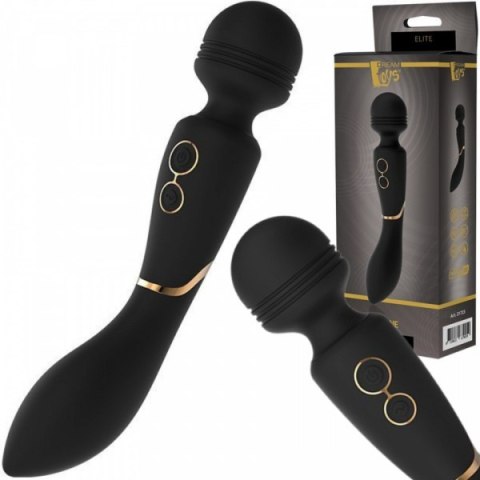 Masażer różdżka 2w1 mocny wibrator USB IPX7