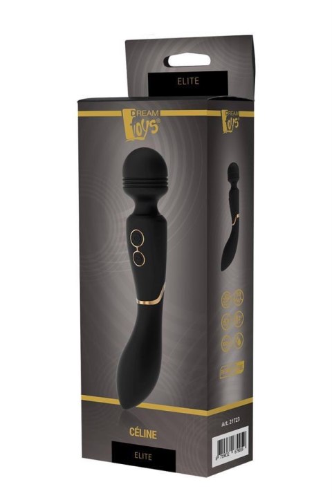 Masażer różdżka 2w1 mocny wibrator USB IPX7