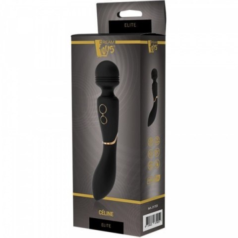 Masażer różdżka 2w1 mocny wibrator USB IPX7