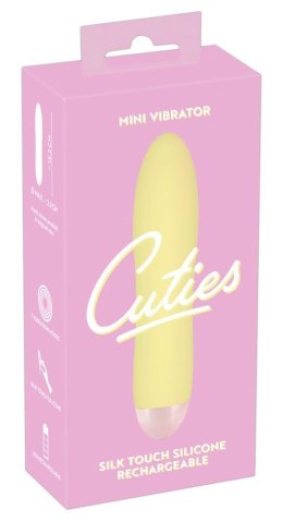 Smukły Żółty Mini Wibrator - Cuties