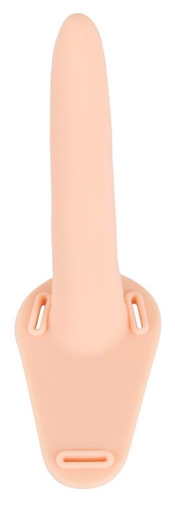 Wibrator strap-on uprząż paski 10 trybów 15cm sex