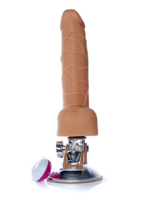 Dildo z przyssawką uchwytem pilotem realistyczny