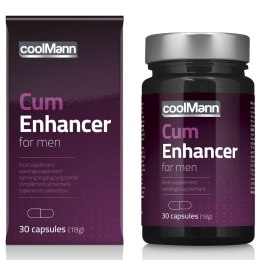 CoolMann Cum Enhancer 30 kaps. – wsparcie płodności, cynk selen
