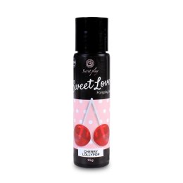 Secret Play Sweet Love Żel jadalny wiśniowy 60 ml Cherry Lollipop