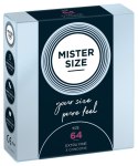 Mister Size 64 mm Prezerwatywy 3 szt Ultra Cienkie Lateks