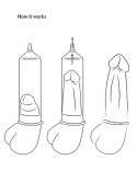 Automatic Rechargeable Luv Pump - Transparent