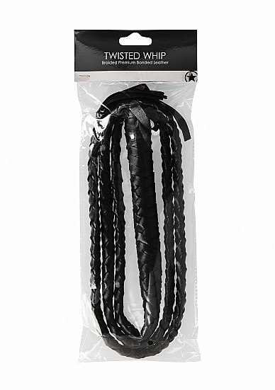 Ouch Twisted Whip Bicz Pleciony Skórzany BDSM