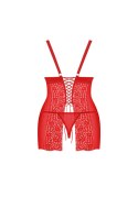 Komplet koszulka stringi obssessive blossmina 6xl