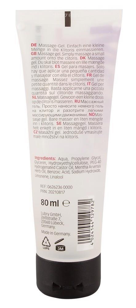 Wegański żel stymulujący do masażu intymnego 80 ml