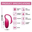 Jajeczko sterowane aplikacją Magic Motion Flamingo Bluetooth IPX7