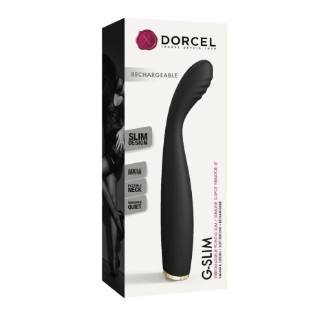 Wibrator punktu G smukły silikonowy GSLIM Dorcel 19 cm USB