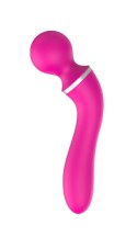 Masażer łechtaczki wibrator 2w1 10+10 trybów 19cm