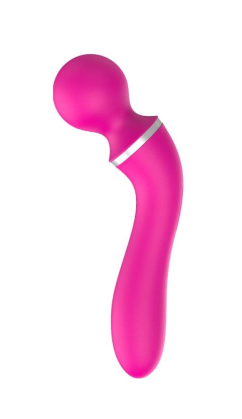Masażer łechtaczki wibrator 2w1 10+10 trybów 19cm