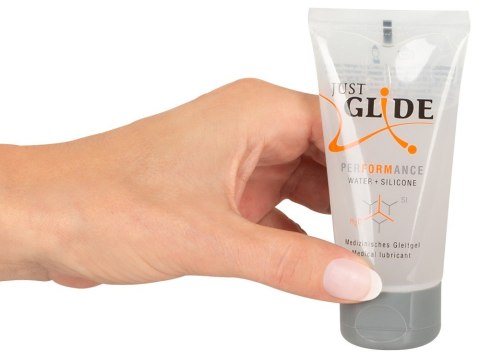 Just Glide Performance lubrykant wodny z silikonem 50 ml