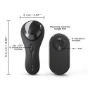 DISCREET VIBE+ – Mini wibrator łechtaczkowy z magnesem | Travel & Silent
