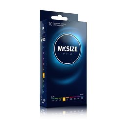 Prezerwatywy MY.SIZE Pro 53 mm Cienkie Lateksowe 10 sztuk Vegan