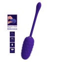 Fioletowe wibrujące jajeczko - MARINA EGG na USB, Silikonowe - PRETTY LOVE