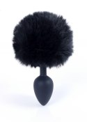 Ogonek króliczy korek analny plug ozdobny mały 6cm