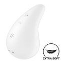 Stymulator łechtaczki Dew Drop white mini wibrator silikon